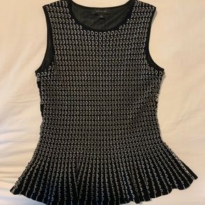 Ann Taylor Peplum Knit Top